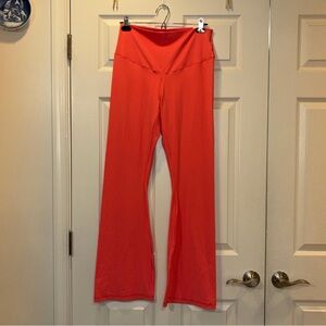 Offline By Aerie Real Me Xtra Bootcut Pull On Leggings Coral Color Size XL NEW!